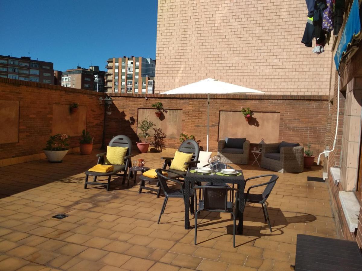 Appartamento Espronceda 22 Terraza Privada Gijón Esterno foto